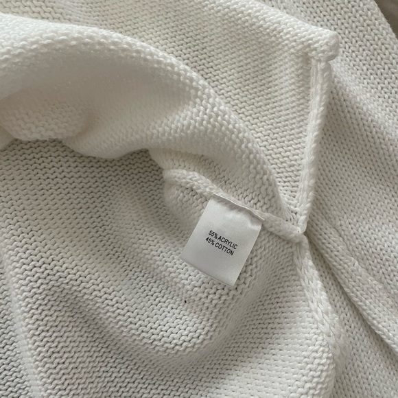 Viral The SEASIDE Style Ivory SEASIDE Crew Neck Knit Sweater Ellsworth & Ivy - Picture 4 of 5